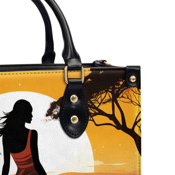 Confidence And Elegance - Personalized Leather Handbag Sb304