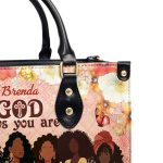 God Says You Are - Personalized Leather Handbag Sblhblm2478L