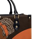 God Says I Am - Personalized Leather Handbag Stb94