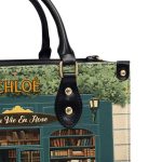 La Vie En Rose - Personalized Leather Hand Bag Sblhbt71