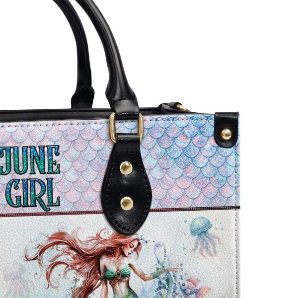 Mermaid - Personalized Leather Handbag Mb94