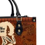 God Says You Are - Personalized Leather Handbag Stb149