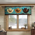 Western Charm Quilted Valance