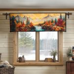 Whispering Falls Quilted Valance