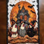 Wicked Webs Quilted Table Runner