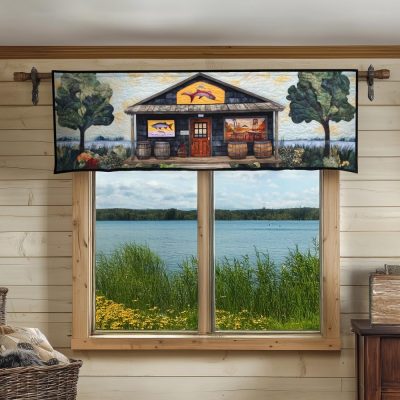 Wilderness Escape Quilted Valance