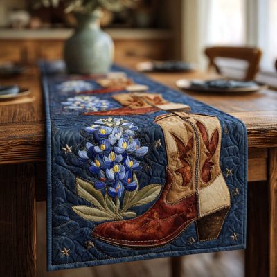 Wildflower West Quilted Table Runner