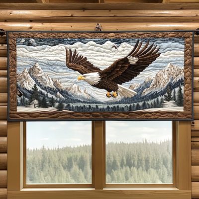 Winged Majesty Quilted Valance