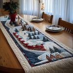 Winter Ride Wonder Quilted Table Runner