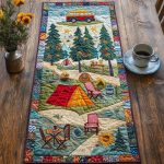Woodland Whispers Quilted Table Runner