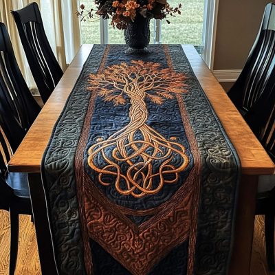 Yggdrasil Legacy Quilted Table Runner