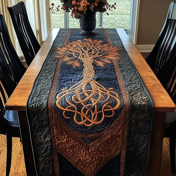 Yggdrasil Legacy Quilted Table Runner
