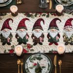 Yuletide Companions Quilted Table Runner