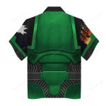 Warhammer Space Marines Salamanders Costume Cosplay Hawaiian Shirt Whhs06