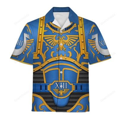 Warhammer Roboute Guilliman Costume Cosplay Hawaiian Shirt