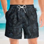 Black Panther So Cool Men'S Button'S Up Shirts Hawaiian Shirt & Beach Shorts