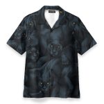 Black Panther So Cool Men'S Button'S Up Shirts Hawaiian Shirt & Beach Shorts
