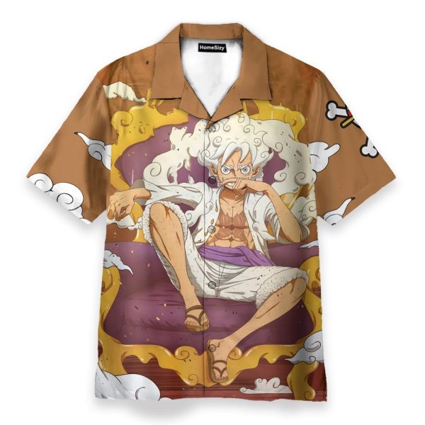 Luffy Gear 5 Men'S Button'S Up Shirts Hawaiian Shirt