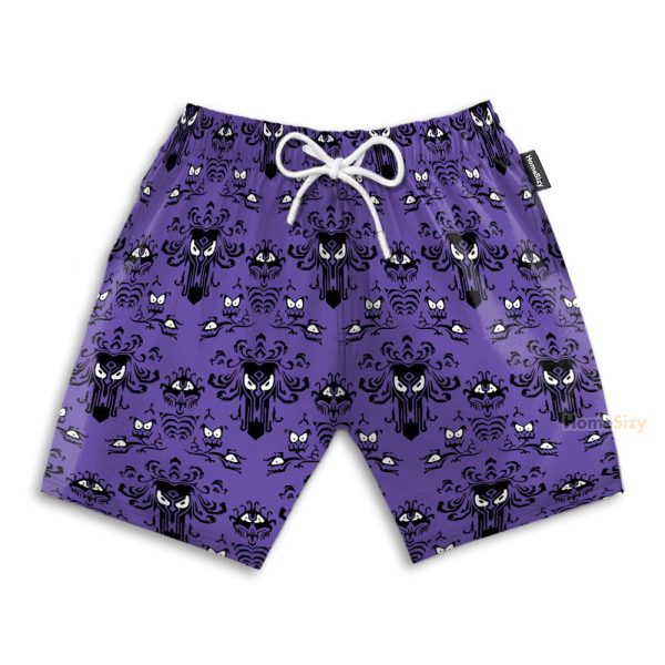 Haunted Mansion Movie Cosplay Costume Hawaiian Shirt & Beach Shorts