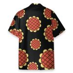 Luffy Dressrosa Sunflower Cosplay Costume Hawaiian Shirt & Beach Shorts