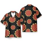 Luffy Dressrosa Sunflower Cosplay Costume Hawaiian Shirt & Beach Shorts
