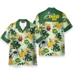 A Bug Life Funny Button'S Up Shirts Hawaiian Shirt & Beach Shorts
