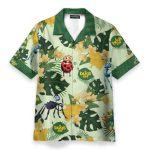 A Bug Life Funny Button'S Up Shirts Hawaiian Shirt & Beach Shorts