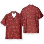Funny Red Superhero Mask Seamless Hawaiian Shirt