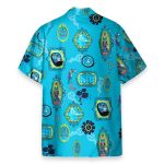 The Haunted Mansion Blue Hawaiian Shirt & Beach Shorts Klz106184