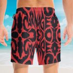 Marvel Movie Spider Man Venom Cosplay Costume Hawaiian Shirt & Beach Shorts