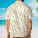 Funny Banana Duck Quirky Summer Seamless Hawaiian Shirt