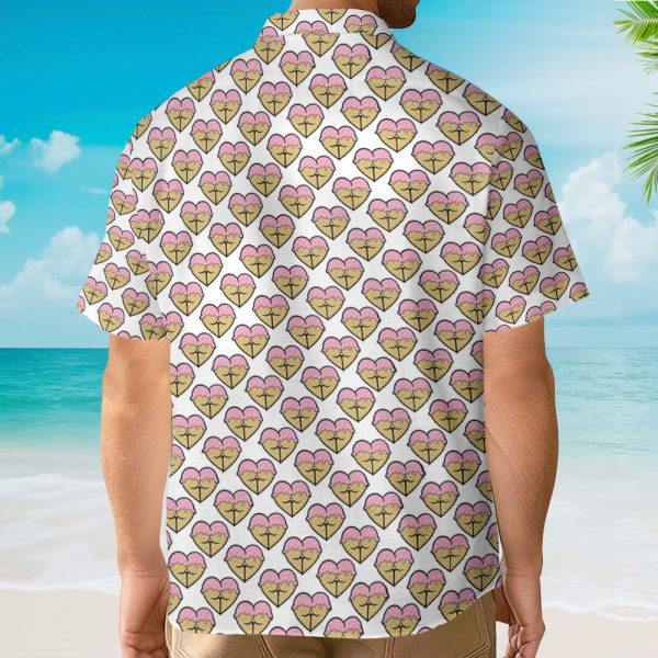 Funny It'S Just Cream Nsfw Pattern Seamless Hawaiian Shirt