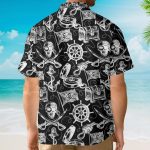 Pirate Vintage Skull & Treasure Map Hawaiian Shirt Qt5122601