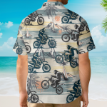 Motocross Bigfoot Funny Dirt Bike Riders Hawaiian Shirt