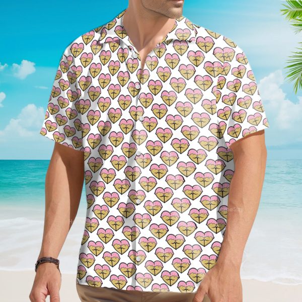 Funny It'S Just Cream Nsfw Pattern Seamless Hawaiian Shirt