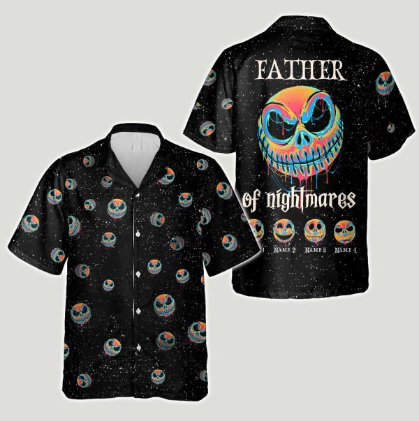 Father Of Nightmare Personalized Hawaiian Shirt Hn02