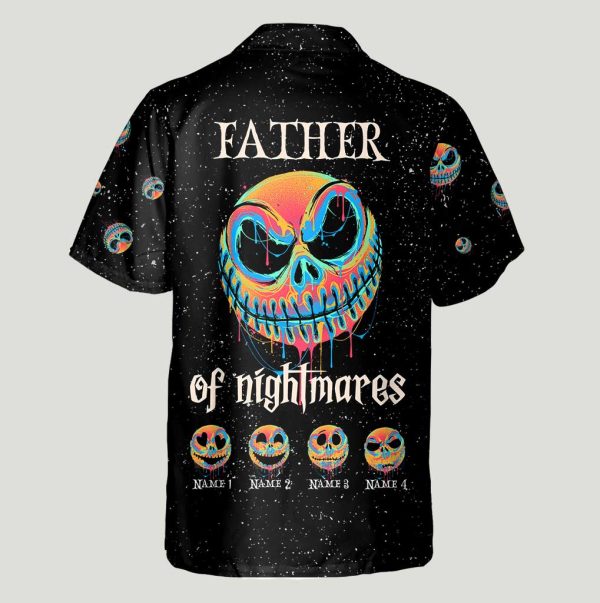Father Of Nightmare Personalized Hawaiian Shirt Hn02