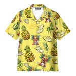Funny Tiki Pineapple Tropical Hawaiian Shirt
