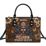 Melanin Rodeo Queen - Personalized Leather Handbag