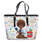 Teacher - Personalized Leather Totebag