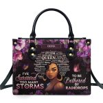 I'Ve Survived Too Many Storms - Personalized Leather Handbag