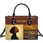 Have Faith In What Will Be - Personalized Leather Handbag