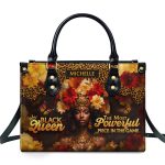 Black Queen - Personalized Leather Handbag