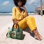 I Am Black Without Apology - Personalized Leather Handbag