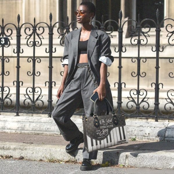 The Lord Is My Strength And My Song - Personalized Leather Handbag Sblhblm2468M