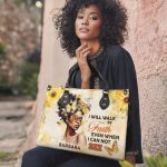 I Will Walk By Faith - Personalized Leather Handbag Sblhbltu2799L