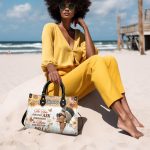 The Sun Does Not Ask Permission To Shine - Personalized Leather Handbag