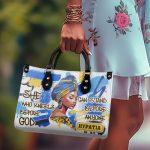 She Who Kneels Before God - Personalized Leather Handbag Sblhbln1869Ta
