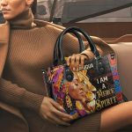 I Am A Fierce Spirit - Personalized Leather Handbag