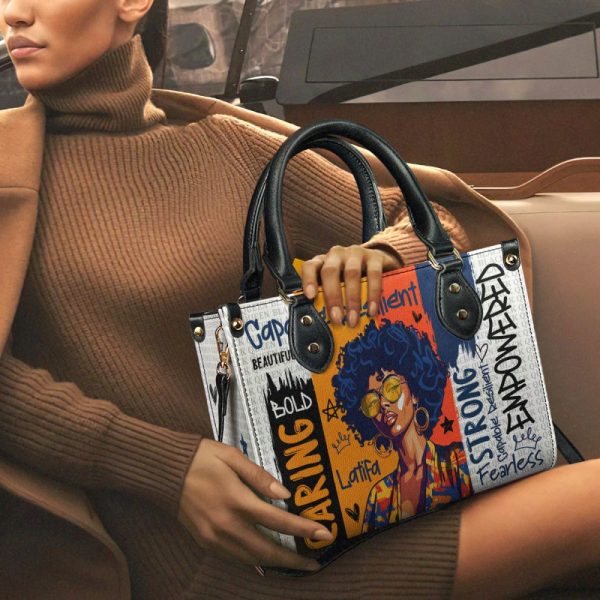 Graffiti Queen - Personalized Leather Handbag